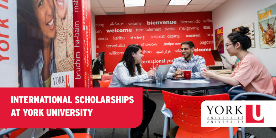 Students discuss the many scholarships available for international students at York University.