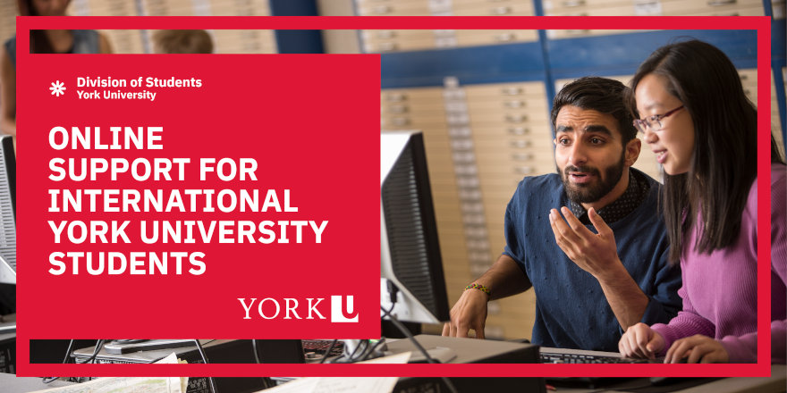 Distance Support for International York University Students