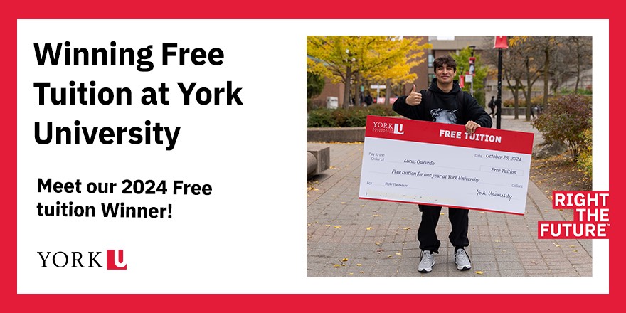  Winning Free Tuition at York University 